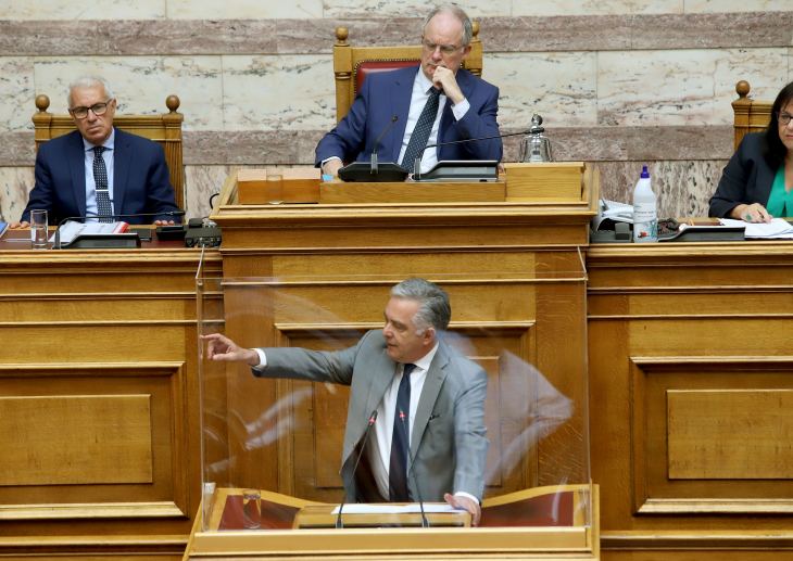 Η Ομιλία του Αντιπροέδρου της Προκαταρκτικής Επιτροπής και Βουλευτή Δωδεκανήσου Βασίλη Α. Υψηλάντη στην Ολομέλεια της Βουλής για την παραπομπή του Δ. Παπαγγελλόπουλου