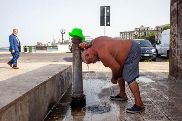 Στην Ιταλία καταγράφηκε η υψηλότερη θερμοκρασία της Ευρώπης στην ιστορία