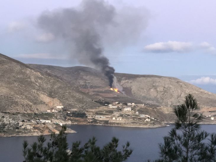 Για άλλη μια φορά η χωματερή καίγεται  και σκορπίζει θάνατο