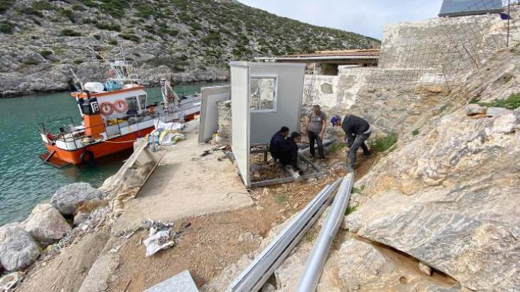 Το σπίτι της κυρα-Ρηνιώς στην Κίναρο επισκεύασε ο στρατός