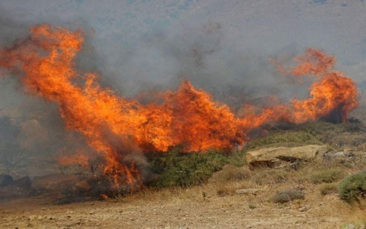 Έκτακτο δελτίο πρόβλεψης πολύ υψηλού κινδύνου πυρκαγιάς για Σάββατο 11/07/2020